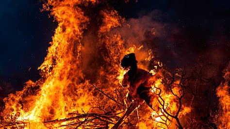 The Symbolism of Burning Witch Effigies in Wiccan and Pagan Traditions